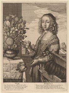 Lente door Wenceslaus Hollar