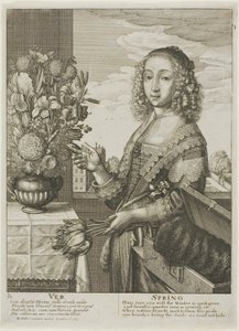 Lente door Wenceslaus Hollar