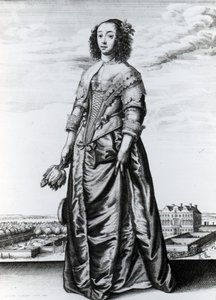 Lente, 1643 door Wenceslaus Hollar