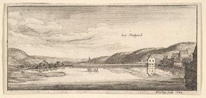 Stuttgart: Het Meer door Wenceslaus Hollar