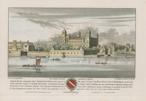 Suffolk House, Charing Cross, Londen door Wenceslaus Hollar