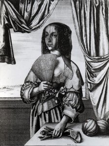 Zomer, 1641 door Wenceslaus Hollar