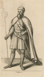 Tempelier door Wenceslaus Hollar