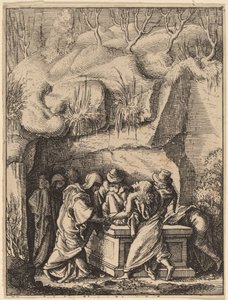 De Graflegging door Wenceslaus Hollar