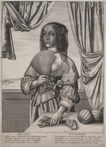 De Vier Seizoenen door Wenceslaus Hollar