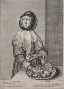 De Vier Seizoenen: Herfst door Wenceslaus Hollar