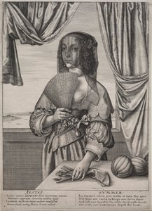 De Vier Seizoenen: Zomer door Wenceslaus Hollar