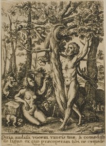 De Tuin van Eden door Wenceslaus Hollar