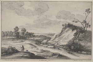 De Jager door Wenceslaus Hollar