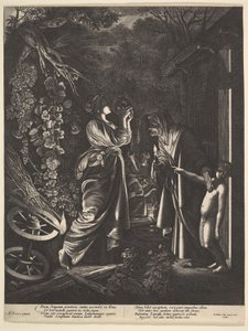 De bespotting van Ceres door Wenceslaus Hollar