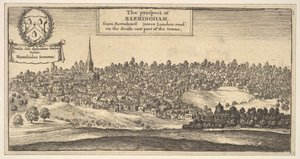 Het uitzicht op Bermingham, vanaf Ravenshurst nabij London-road aan de zuidoostkant