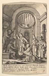 De Bespotting van Christus door Wenceslaus Hollar