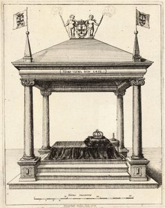 Graf van Prins Theodosio de Bragança door Wenceslaus Hollar