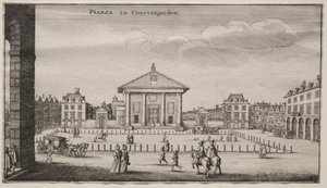 Gezichten van Londen: Het Piazza in Covent Garden