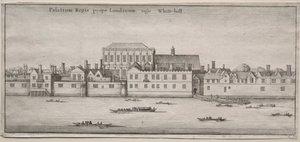 Uitzichten van Londen: Whitehall vanaf de rivier