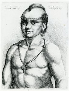 Virginische Indiaan, 1645