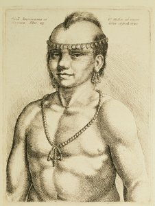 Virginische Indiaan uit 