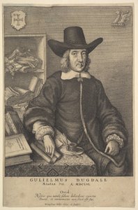 William Dugdale door Wenceslaus Hollar