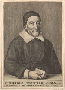 William Oughtred, 1644 door Wenceslaus Hollar