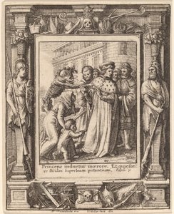 Hertog door Wenceslaus Hollar after Hans Holbein the Younger after Abraham van Diepenbeeck