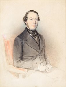 Portret van een heer