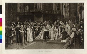 Tu Felix Austria nube door Wenzel von (1851 1901) Brozik