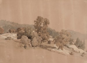 Zomerlandschap door Werner Holmberg