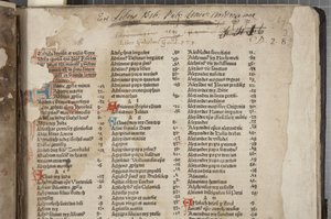 Fol 2 recto, Fasciculus Temporum