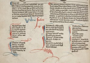 Fol 30 verso, (detail), Fasciculus Temporum