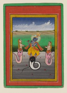 Krishna Kaliyamardaka, eind 19e-begin 20e eeuw door West Indian School
