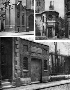 Drie grafwachthuizen, Londen