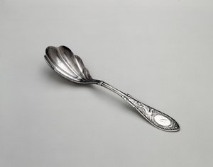 Suikerlepel, ca. 1875 door Whiting Manufacturing Company