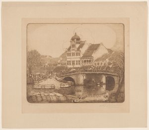 Het Kantoorgebouw van de Firma Sluyters & Co. Kali Besar Batavia