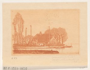 Huis aan het water in Oude Wetering