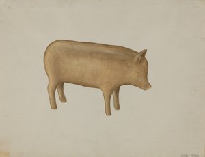Houten varken, 1935-1942