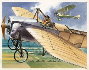 Bleriot XI Vleugelvliegtuig