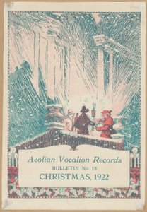 Vocalion Records Bulletin, Kerstmis, 1922