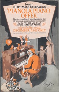 Aeolian Company Pianolas, 1920s door Wilfred Fryer