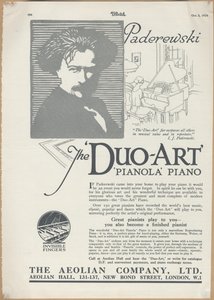 Aeolian Company Pianola