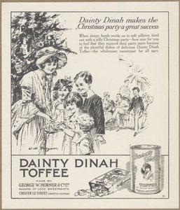 Dainty Dinah Toffee, ca. 1920s door Wilfred Fryer