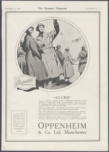 Oppenheim & Co Herenkleding, 1929