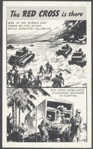 Het Rode Kruis oorlogsadvertentie, 1940s door Wilfred Fryer