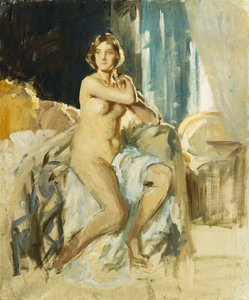 Studie voor De Spiegel door Wilfred Gabriel de Glehn