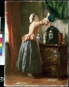 De dienstmeid door Wilhelm Amberg