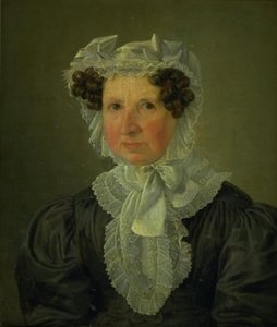 Portret van juffrouw Nissen