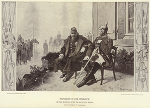Napoleon III en Bismarck op de ochtend na de Slag bij Sedan