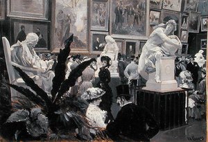 Op de Internationale Kunsttentoonstelling van Wenen in 1882