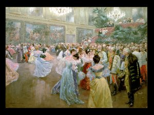 Hofbal in de Hofburg, 1900