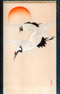 Kraanvogels door Wilhelm Greve
