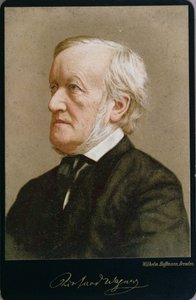 Portret van Richard Wagner (1813-83) door Wilhelm Hoffmann